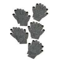 Ženske rukavice za zaslon osjetljiv na dodir od 5 pakiranja