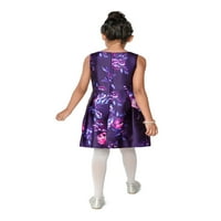 Satenska cvjetna haljina za djevojčice, veličine 4-16
