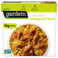 Gardein jednostruka narančasta biljna zdjela bez biljaka, vegan, smrznuta, 8. oz