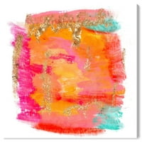 Wynwood Studio Abstract Wall Art Canvas Otisci 'New Yorker in Spring' Home Décor, 30 30