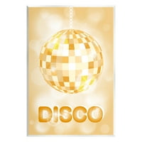 Stupell Industries Retro Glam Disco Ball Beauty & Fashion Slika