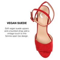 Ženske sandale od veganske kože s platformom i potpeticama iz kolekcije