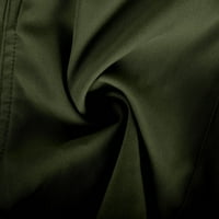 Kratke hlače za žene-modne kratke hlače s potplatom u zelenoj boji vojske, veličina