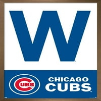Chicago Cubs - W Wall Poster, 22.375 34