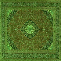 Tradicionalni unutarnji tepisi u zelenoj boji, 2' 3'
