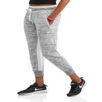 Sportske ženske sportske izložene elastične pojaseve francuske Terry jogger hlače