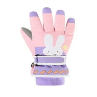 Dječje zimske rukavice vodootporne zimske skijaške rukavice izolirane tople rukavice zimske skijaške rukavice za djevojčice slatke