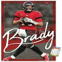 Tampa Bay Buccaneers - Tom Brady Wall Poster, 14.725 22.375