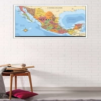 Karta plakata na zidu u Meksiku, 22.375 34