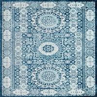 Apstraktni Vintage plavi tepih od 960 inča, 8 '0 910'0