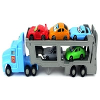 Dječji kamion za prijevoz igračaka s prikolicom za prijevoz igračaka s mini automobilima za igračke