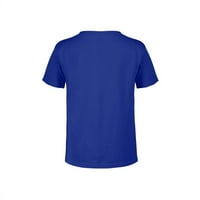 Majica s grafikom za dječake u Kraljevsko plavoj boji-dizajn iz