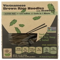 Vijetnamski rezanci od smeđe riže s algama, 8 unci