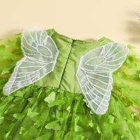 Dječja haljina princeze za djevojčice jesenska elegantna leptir haljina s dugim rukavima za malu djecu proljetna odjeća