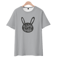 Majica uskršnjeg zečića ulična odjeća Ženska dječja majica s vrhunskim Hip Hop majicama