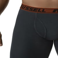 Russell muške udobnosti bokserice s dugim nogama, pakiranje, veličine S-XL