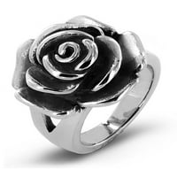 Spojite poklone za Valentinovo, ružičasti koktel prsten od nehrđajućeg čelika poklon nakit poklon ljetni nakit